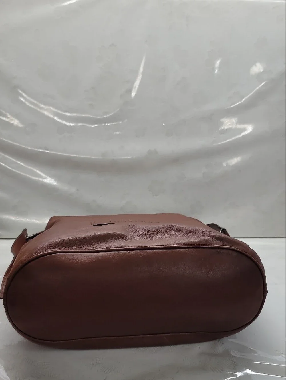 Longchamp 3D Cognac Leather Hobo Bag